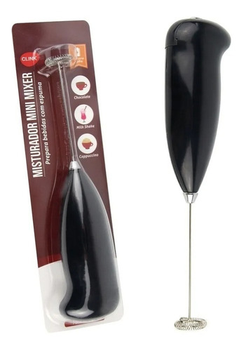 Mini Mixer Elétrico Misturador Bebidas Mexer Milk Shake