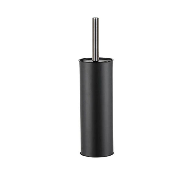 Escova Sanitária Para Limpeza De Vaso De Banheiro Aço Inox Preto