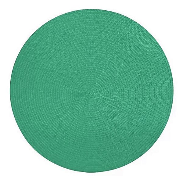 Jogo Americano Redondo 1 Unidade 38cm Verde