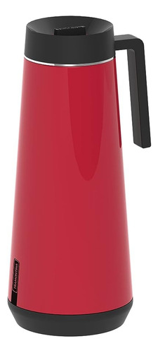 Bule Termico Tramontina Exata Em Aço Inox Vermelho 1l