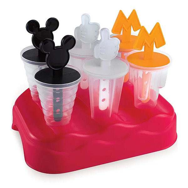 Forminha De Sorvete Infantil Mickey Forma Picolé Divertido