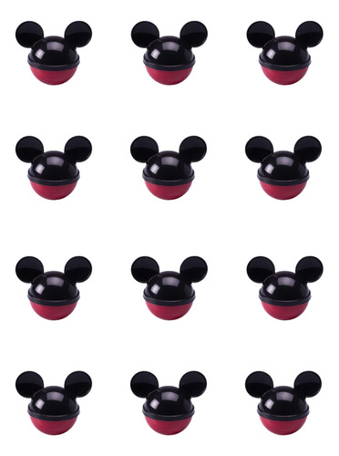 Kit 24 Mini Porta Mix Orelhas Mickey Doces Lembrança Festa