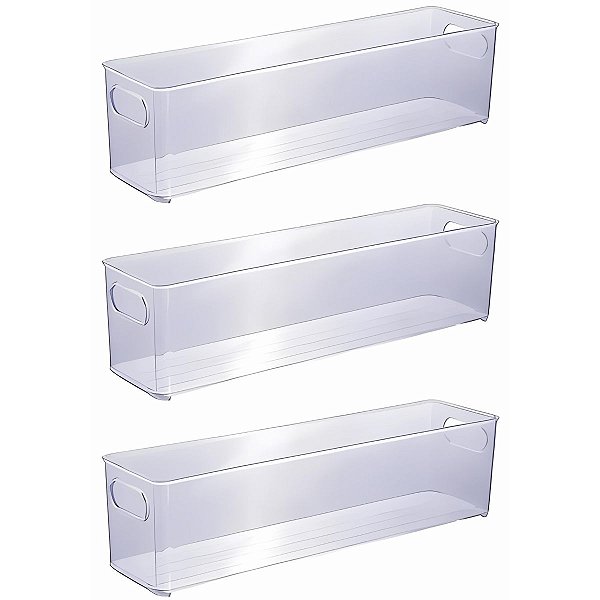 Organizador Multiuso Geladeira Frutas Kit 3 10x40