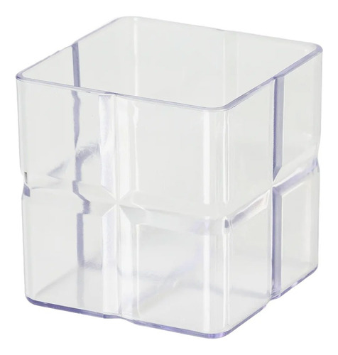 Cubo Acrílico Premium Top Organizador Bisotê Para Maquiagem
