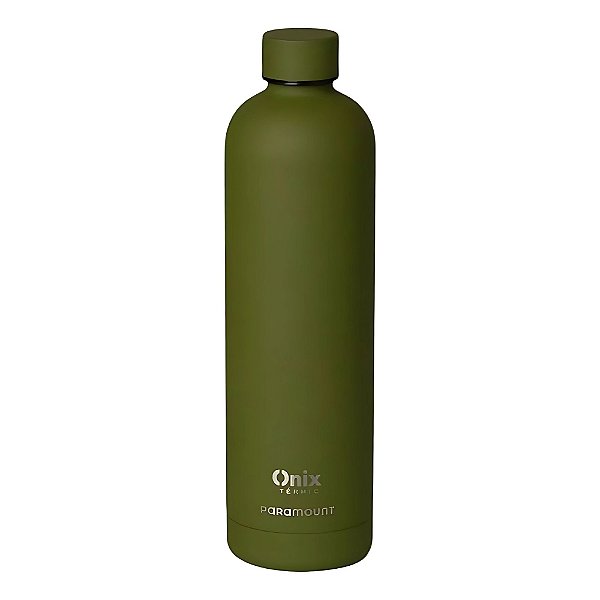 Garrafa Térmica 1000ml Inox Onix Paramount Verde