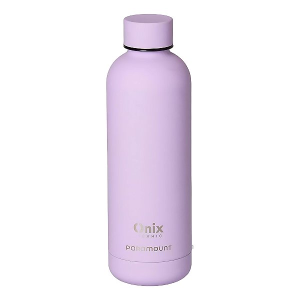 Garrafa Térmica Aço Inox 500ml Silicone Paramount Lilás