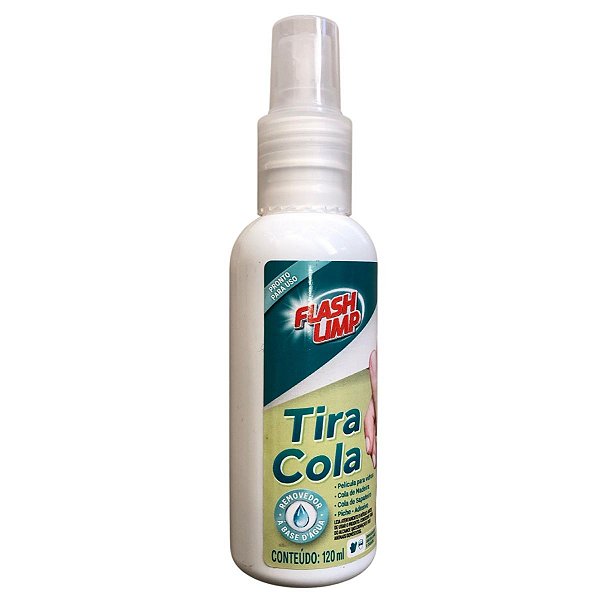 Tira Grude Removedor De Cola Remove Tudo Flash Limp À Base De Água