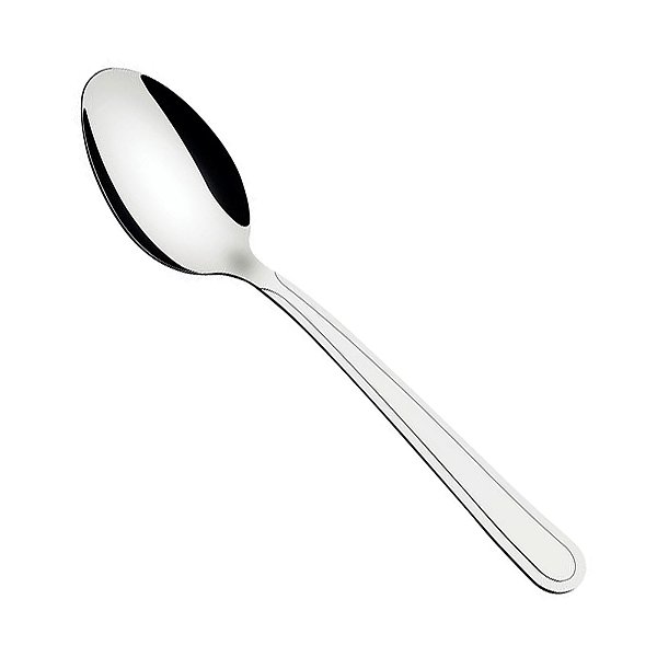 Kit 24 Colher Para Sobremesa 15cm Búzios Inox Tramontina