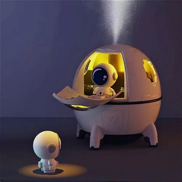 Umidificador Astronaura Cápsula Espacial Recarregável