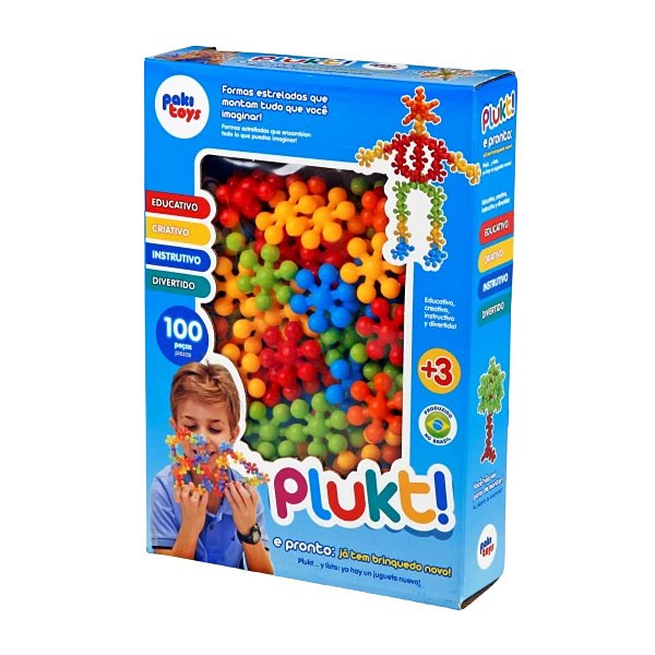 Brinquedo Montar Estrelas Educativo Criativo100 Pcs Colorido