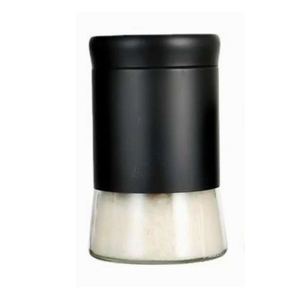 Pote Vidro Aço Black Mantimento Estilo Wolff C/tampa 1120ml