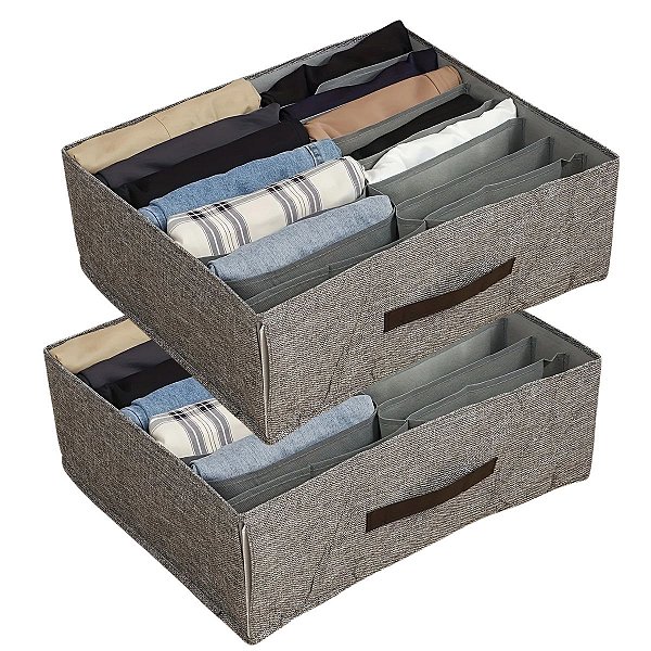 2 Organizador Colméia Gaveta Dobrável Multiuso 16 Divisórias