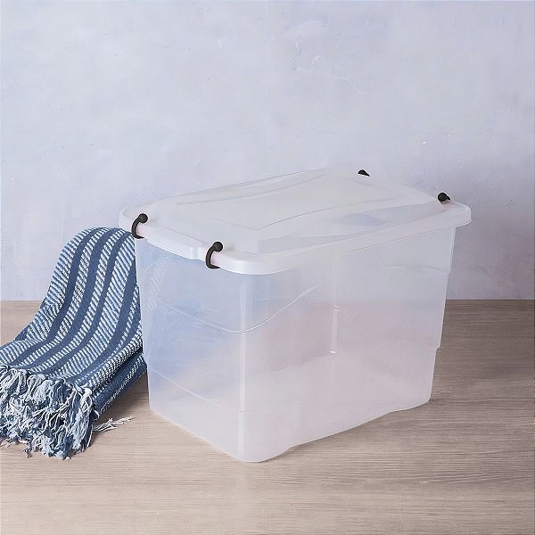Caixa Organizadora Plástica Pratic Box 50l Paramount 177