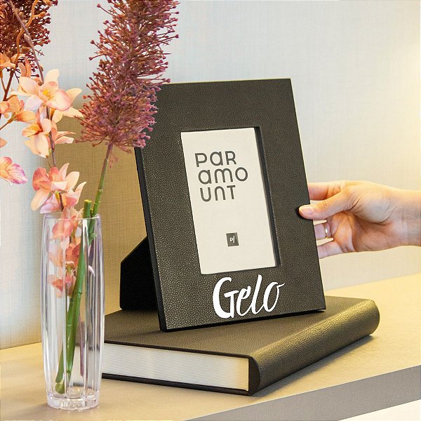 Porta Retrato Decorativo Luxo Paramount Mdf Texturizado15x20