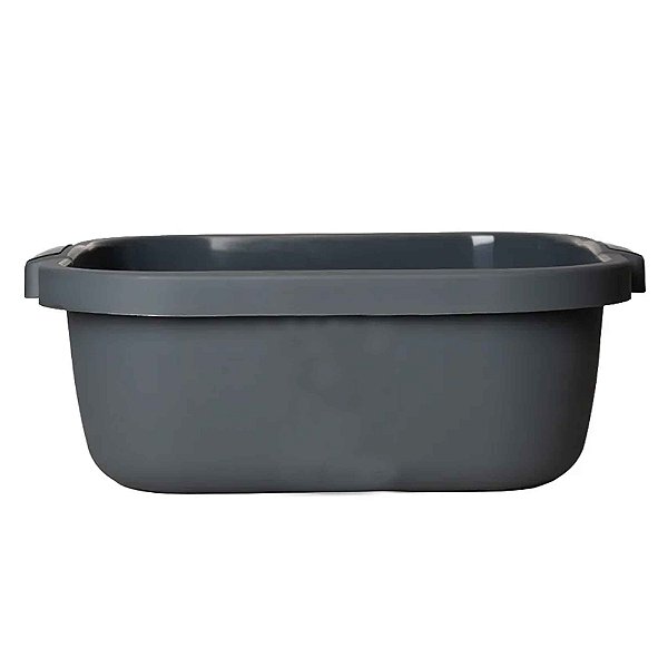 Bacia Quadrada 17,5 Litros Premium Chumbo