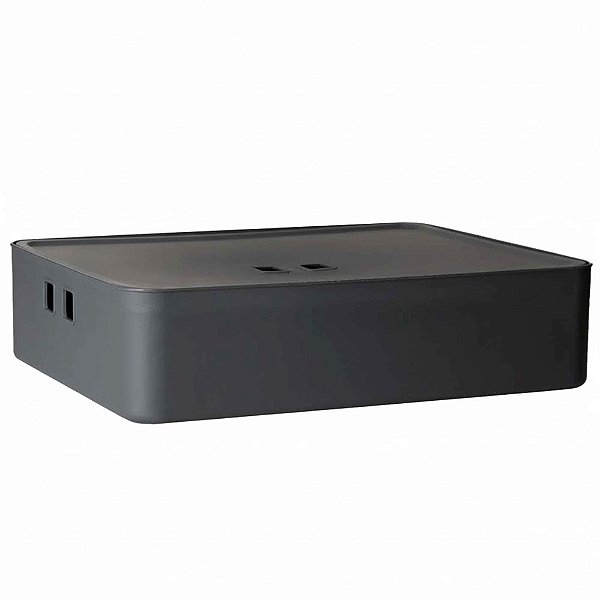 Caixa Organizadora 19 Litros Com Tampa Multiuso