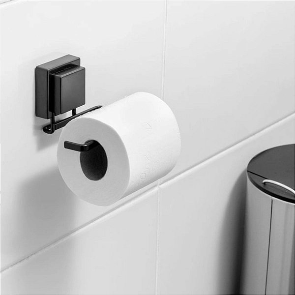 Suporte Papel Higiênico Porta Papel Com Adesivo Super Forte