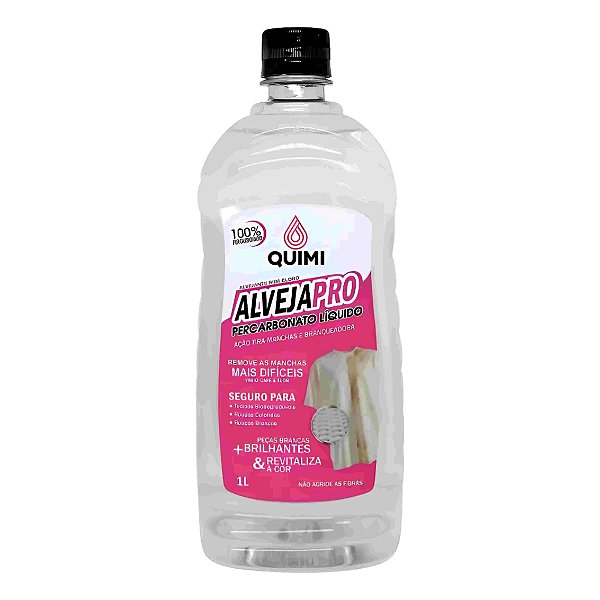 Percarbonato De Sódio Líquido Sem Cloro Tira Manchas 1l Incolor