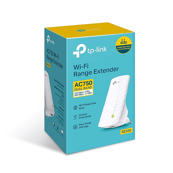 Repetidor de Sinal Wi-Fi Mesh AC750