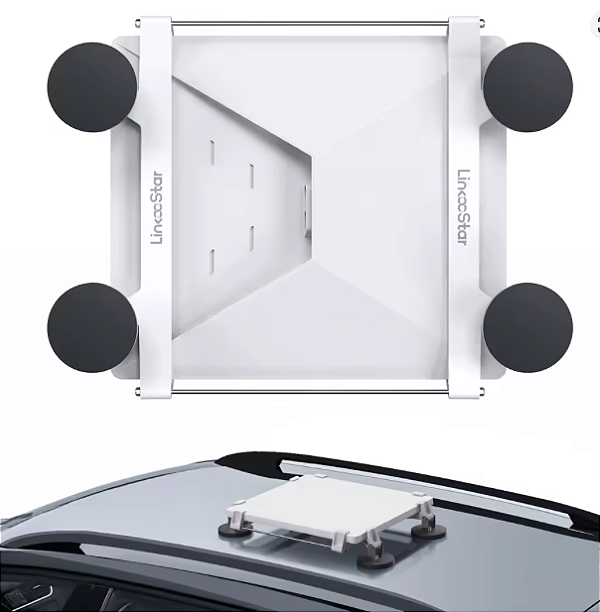 Suporte Starlink Mini Teto com 4 imas (Branco)