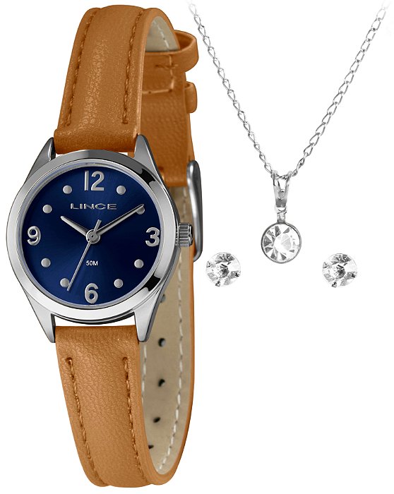 Kit Relógio Feminino Lince - LRCH180L25-K00QD2MX