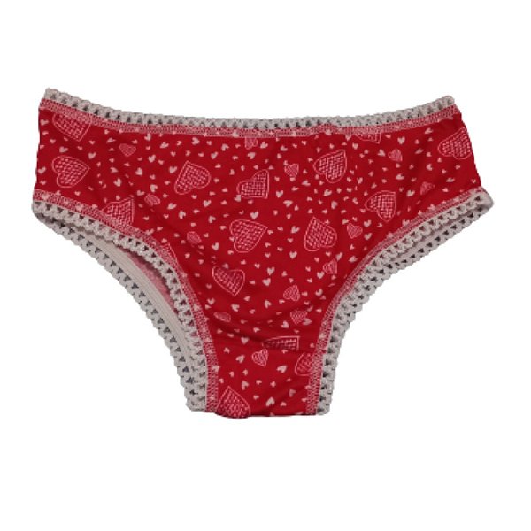 Calcinha Infantil Estampada Microfibra