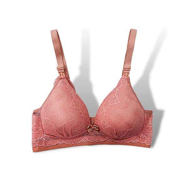 Sutiã Amamentação Com Bojo Soft Em Renda