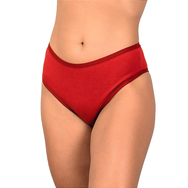 Calcinha Conforto Em Cotton Liso
