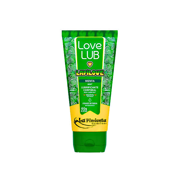Love Lub LapiLove Lubrificante Corporal Beijável (Menta)