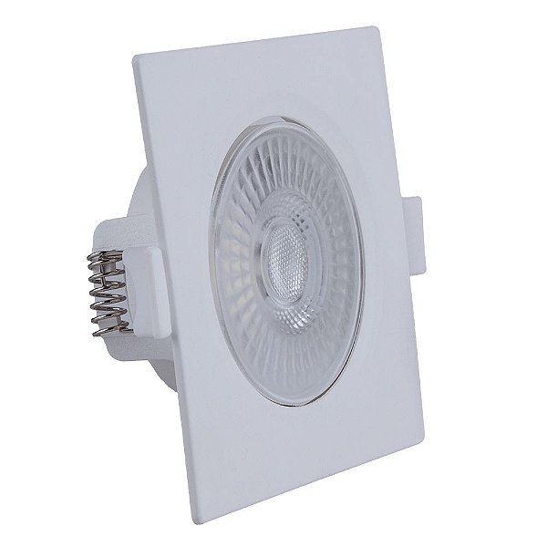 Spot Led Quadrado PP 5W 6500K Bivolt - Startec