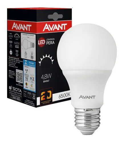 Lâmpada LED Bulbo 4,8W 6500K - Avant