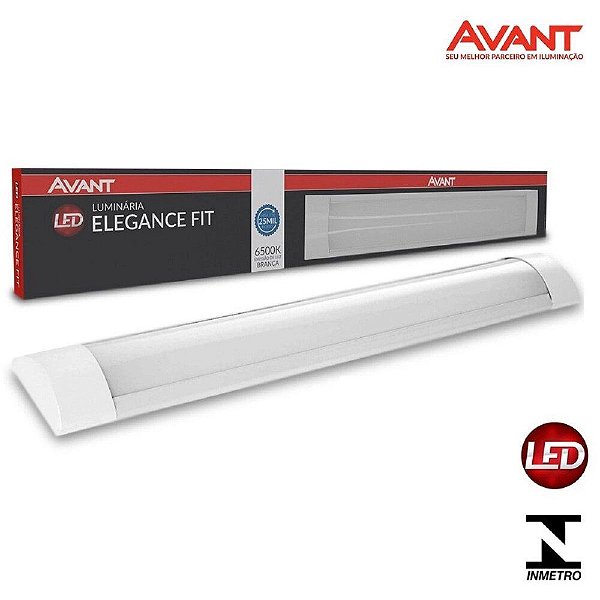 Luminária LED Elegance Fit 50cm 6500K 18W Bivolt - Avant