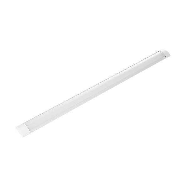 Luminária Branca Slim Led Em Aço 36W 6500K 100X7,5Cm - Blumenau