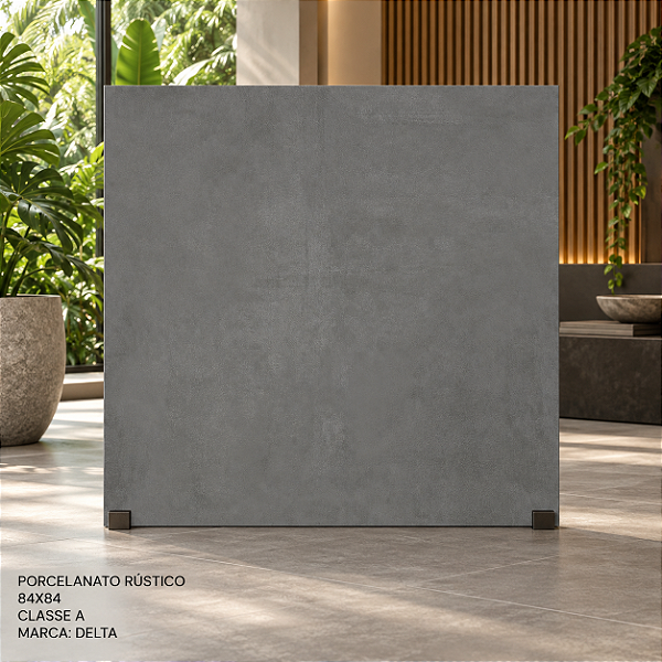 Porcelanato Capadócia Rústico 84x84Cm Cl: A 2,80M - Delta Porcelanato