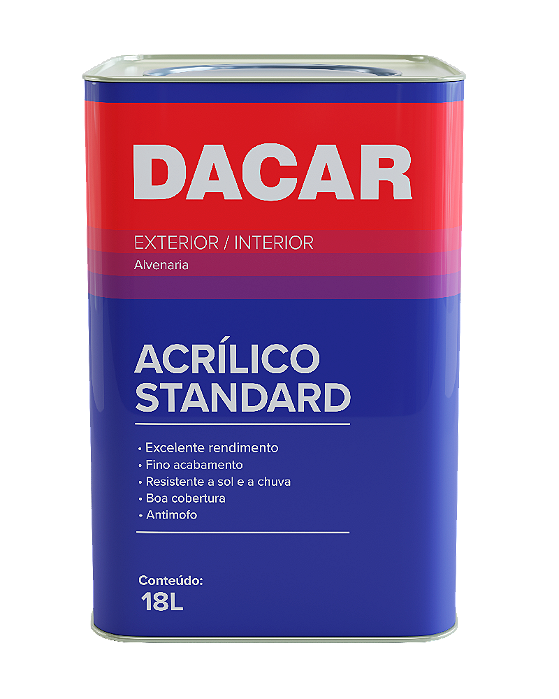 Tinta Acrílica Standard Fosca 18L Pêssego - Dacar