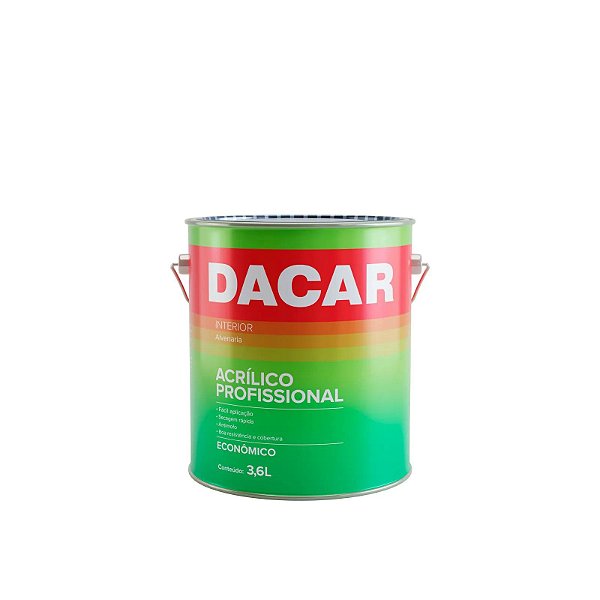 Tinta Acrílica Profissional 3,6l Verde Piscina - Dacar