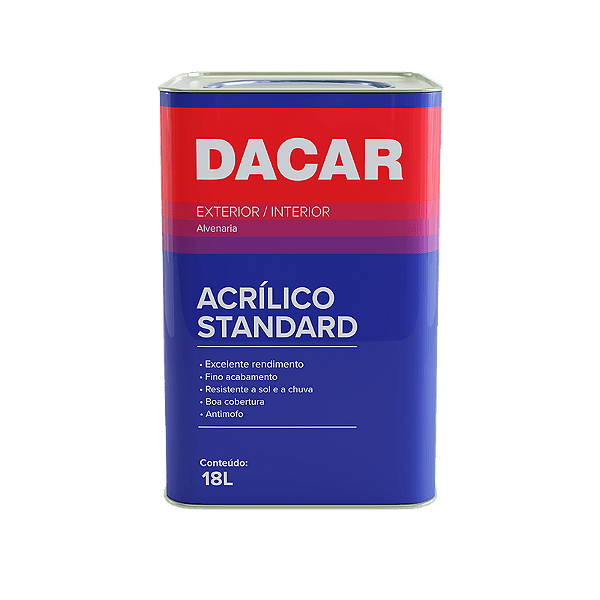 Tinta Acrílica Profissional 18L Pêssego - Dacar