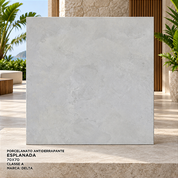 Porcelanato Retificado Externo 70X70 Classe A Esplanada - Delta