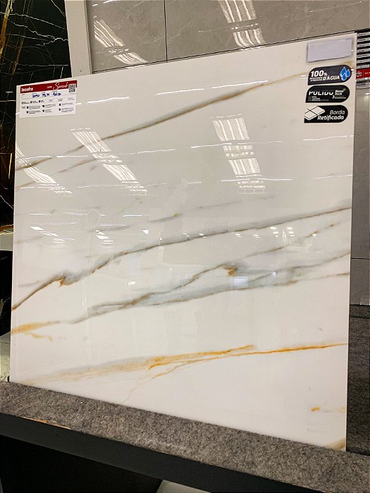 Cerâmica Polida 74X74cm Classe A 71040 Pudico 2,19m² - Incefra