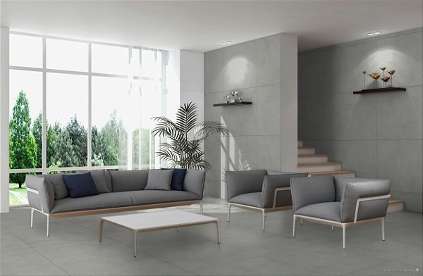 Cerâmica Acetinada 86072 Retificada 86X86 Classe B 2,21m² - Inout