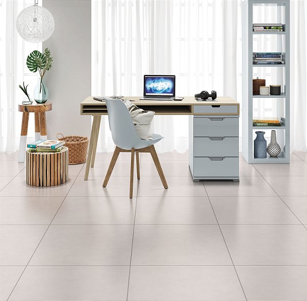 Cerâmica Acetinada Chicago Plus Bold 62X62 Classe A 2,32m² - Carmelo Fior