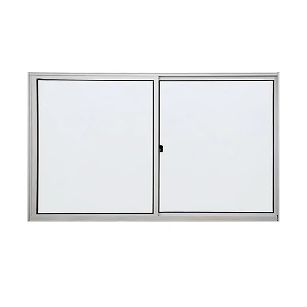 Janela De Alumínio Natural 100X120 2 Folhas - KGO