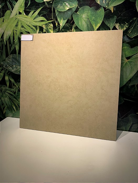 Cerâmica Acetinada Retificada 54X54 Classe A Cimento Bege - Lef