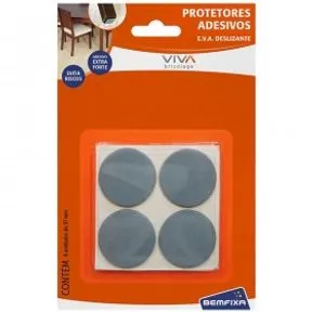 Protetor Adeviso Redondo Em Eva Cinza 37mm - Bemfixa