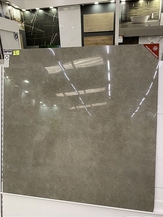Porcelanato Toquio Grey Polido 119x119 Classe A - Gaudi