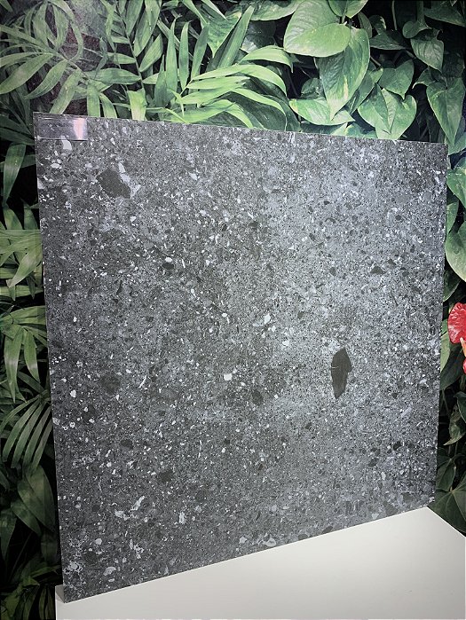 Semigres Arenito Black Mate 88x88 Classe A - Formigres