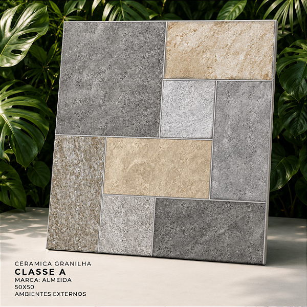 Cerâmica (A) Granilha 50x50 50HDA93 2,03 - Almeida