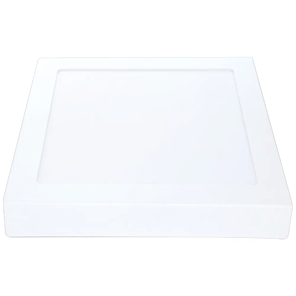 Painel Led Quadrado Sobrepor 18W BIV 6500K - Ourolux