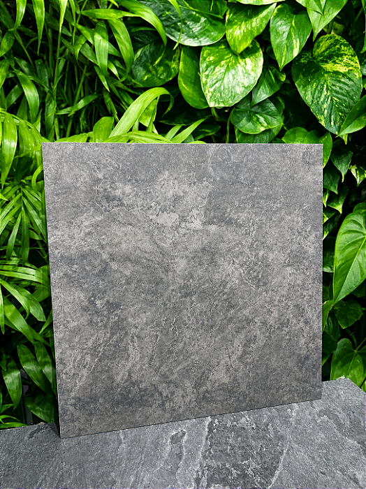 Porcelanato Granilha Retificado 61x61 Brave Grigio Almeida