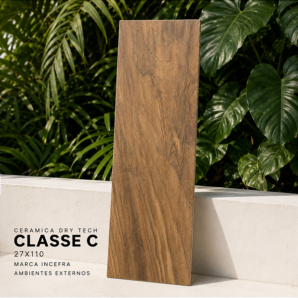 Cerâmica Dry Tech Classe C 27x110 Incefra